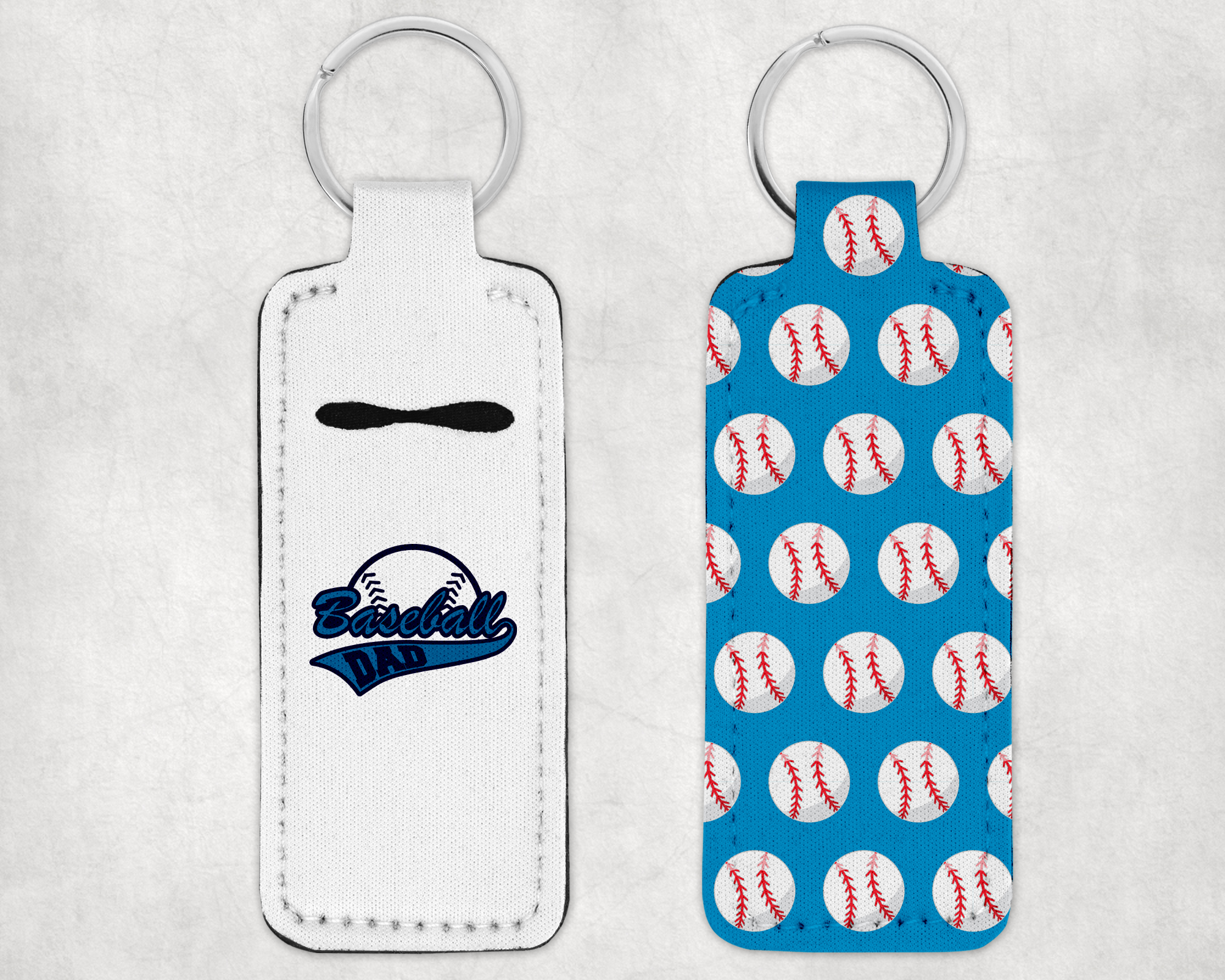 Baseball Dad Lip Care Holder Mockup