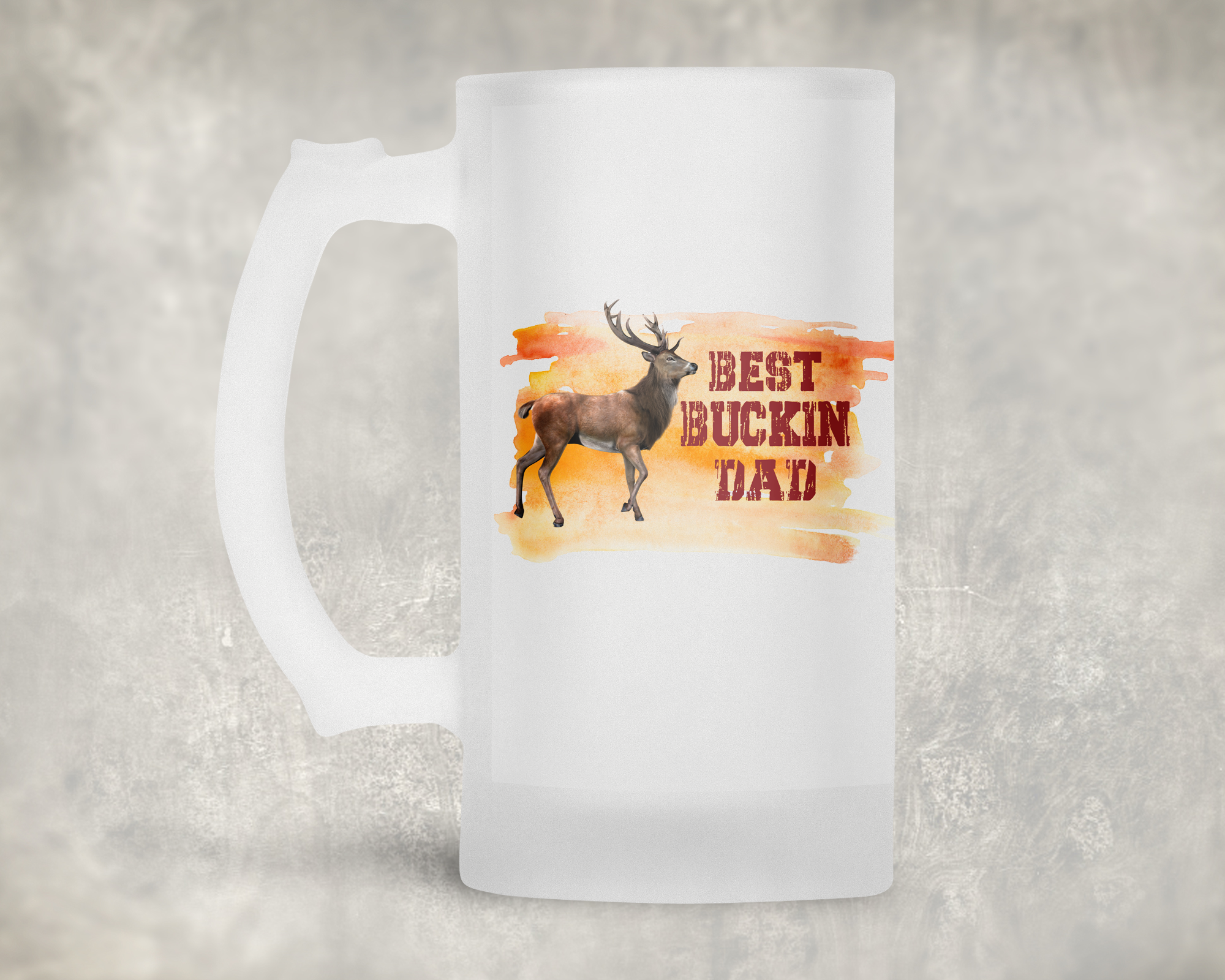 Best Buckin' Dad Beer Mug