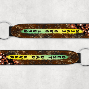 Best Dad Ever Wristlet Mockup