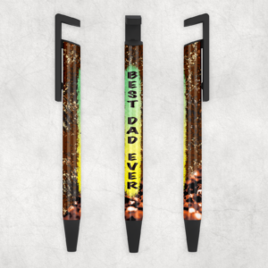 Best Dad Ever Ballpoint Pen Mockup