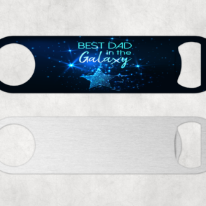 Best Dad In The Galaxy Bottle Opener Mockup