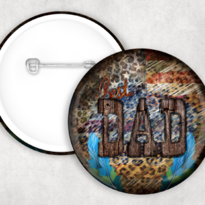 Best Dad Button Mockup