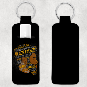 Strong Black Father Lip Care Holder Mockup