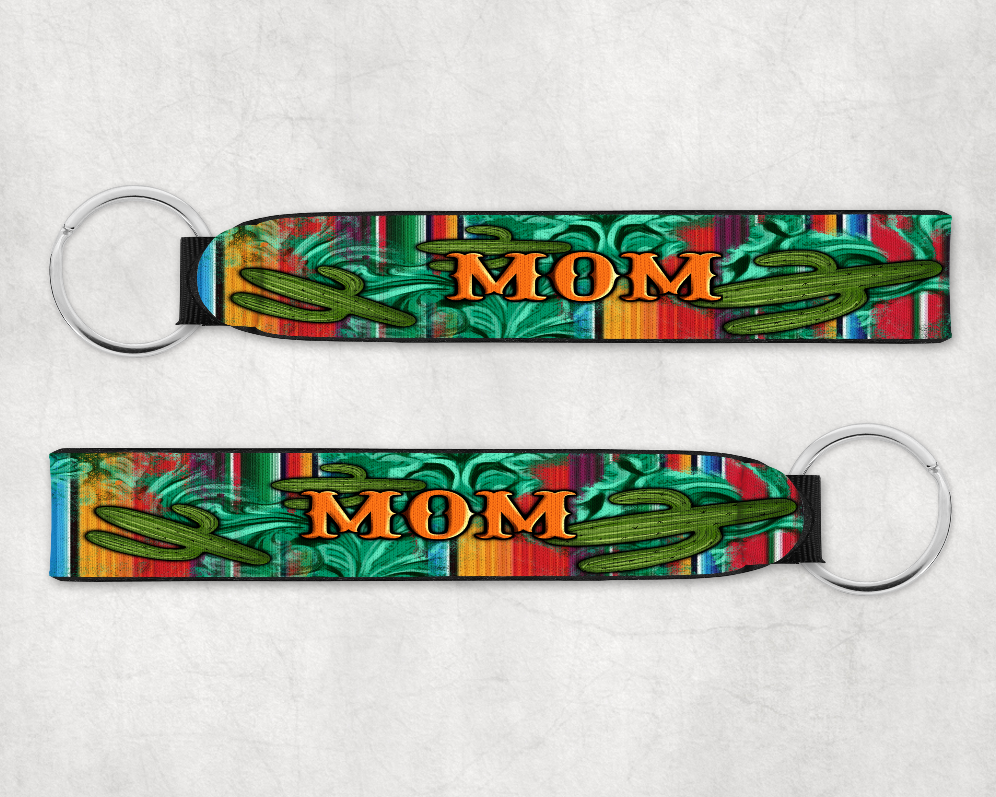 Mom Cactus Wristlet Mockup