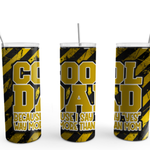 Cool Dad Tumbler Mockup