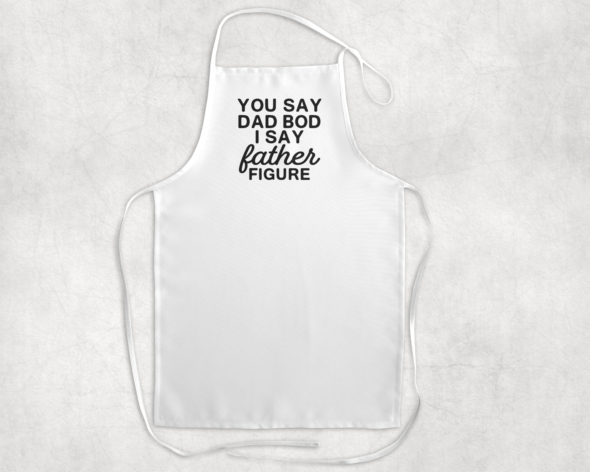 Dad Bod Apron Mockup