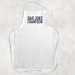 Dad Joke Champion Apron Mockup