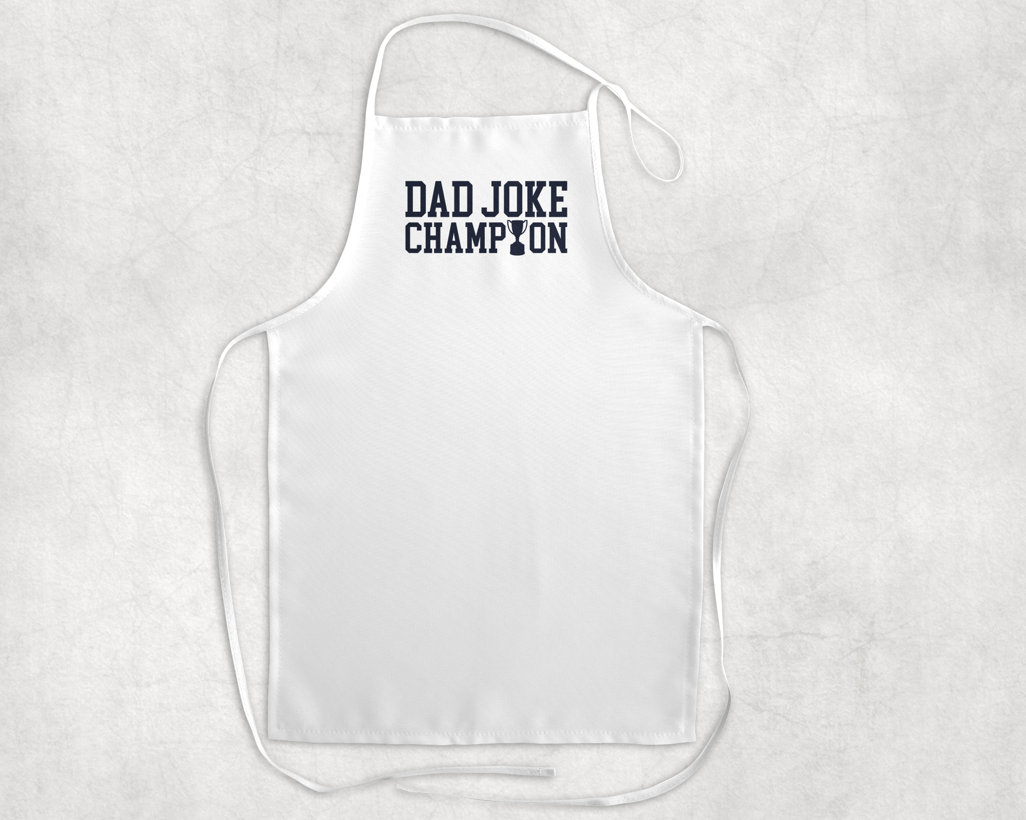 Dad Joke Champion Apron Mockup