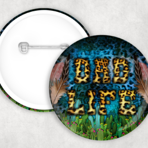 Dad Life Button Mockup