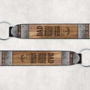 Dad Bourbon & Whiskey Wristlet Mockup