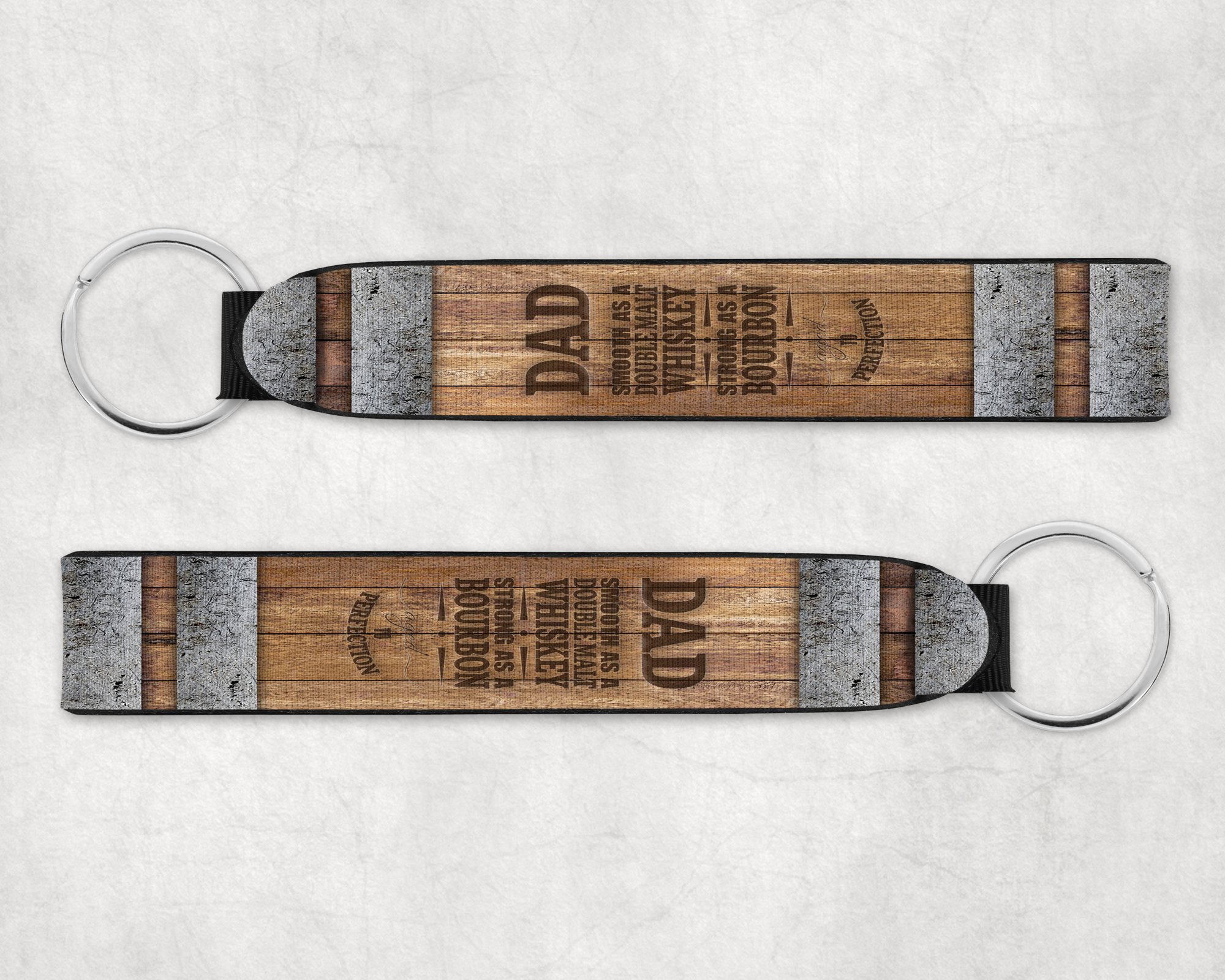 Dad Bourbon & Whiskey Wristlet Mockup