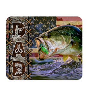 Fisherman Dad Mousepad Mockup