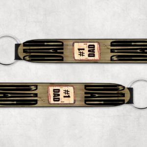 #1 Handy Dad Wristlet Mockup