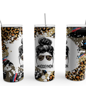 Hockey Mom Tumbler Mockup
