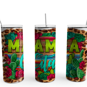 Mama-Cita Tumbler Mockup