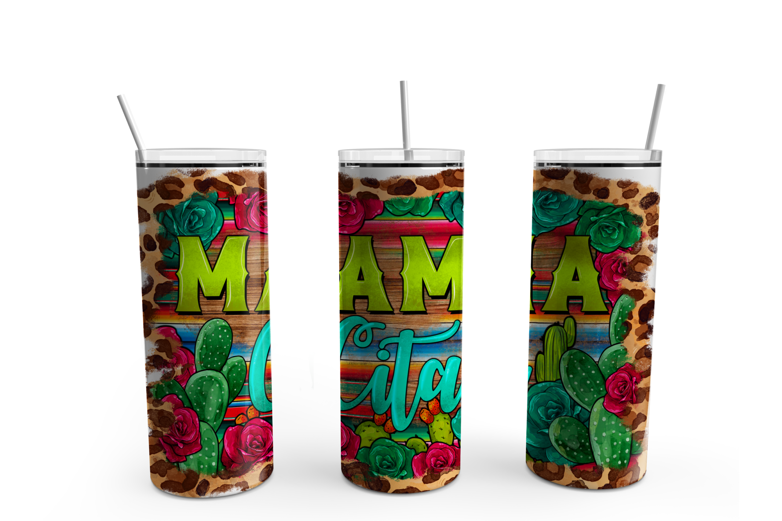 Mama-Cita Tumbler Mockup