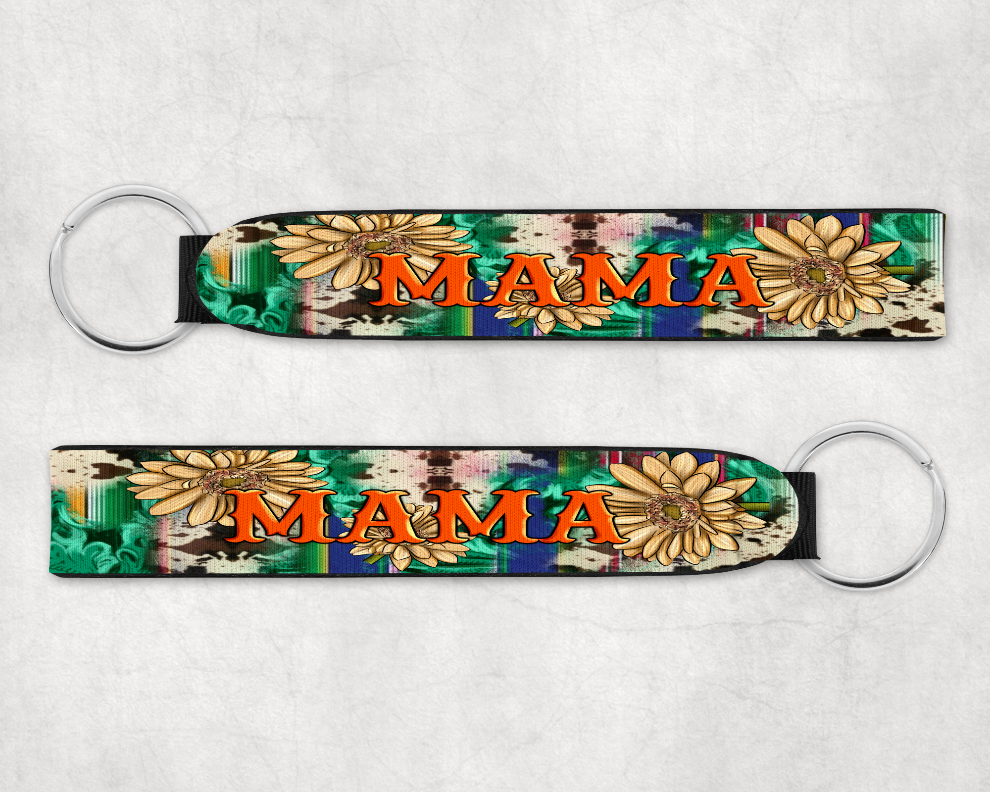 Mama Daisies Wristlet Mockup