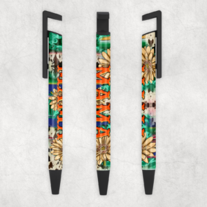 Mama Daisies Ballpoint Pen Mockup