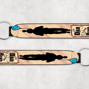 My Dad My Hero Pine Wristlet Mockup