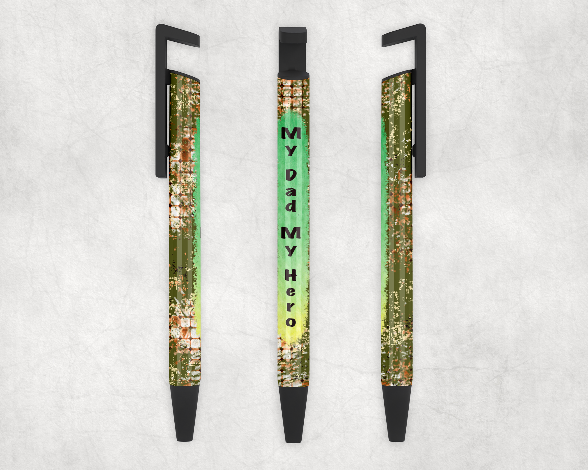 My Dad My Hero Ballpoint Pen Mockup