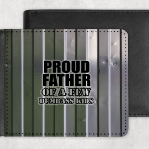 Proud Father Wallet Mockup