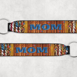 Star & Stripes Mom Wristlet Mockup