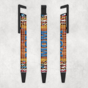 Stars & Stripes Mom Ballpoint Pen Mockup