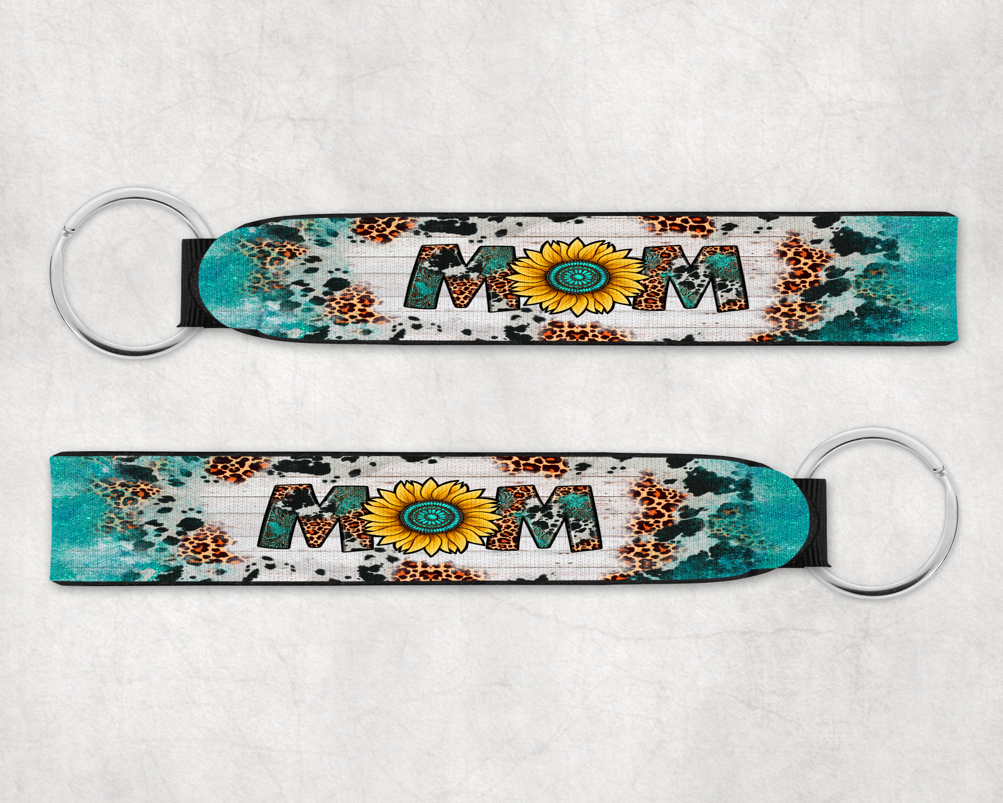 Mom Sunflower Wristlet Version 1 Mockup