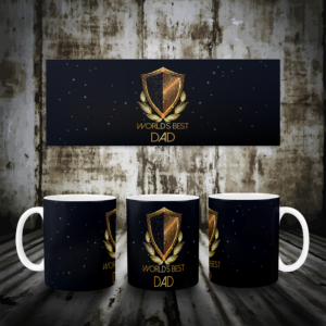World's Best Dad Mug Mockup
