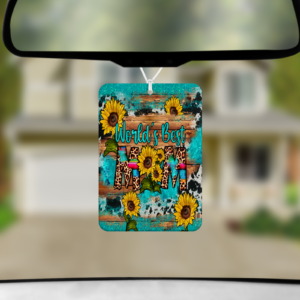 World's Best Mom Air Freshener Mockup