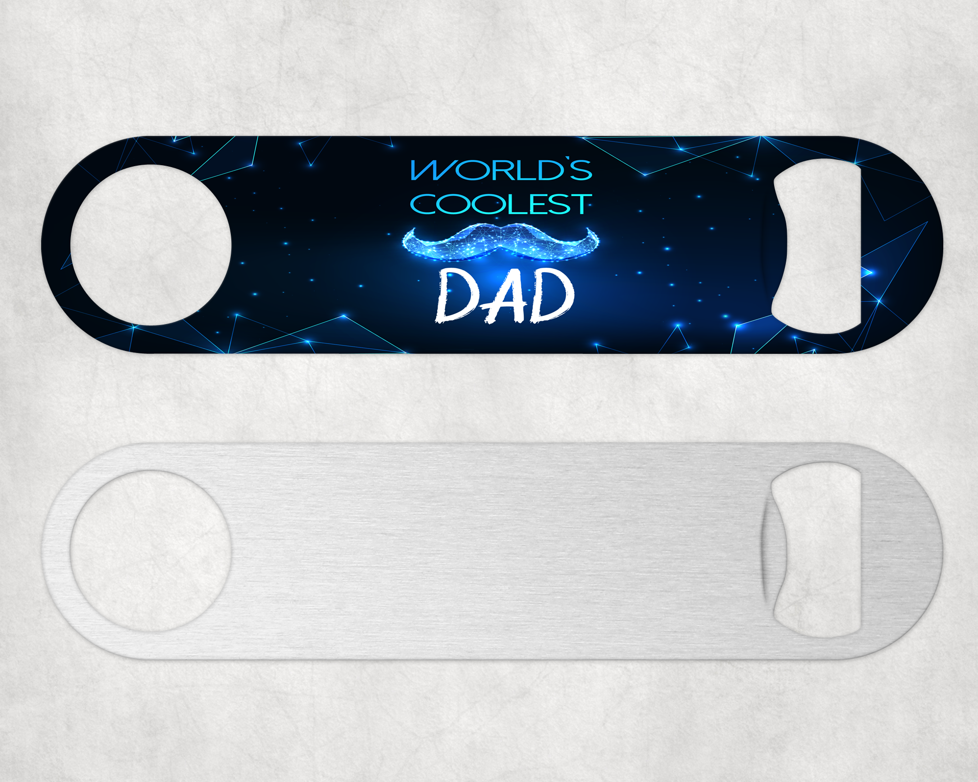 World's Coolest Dad Bottle Opener Mockup
