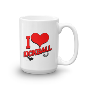 I Heart Kickball Mug Mockup