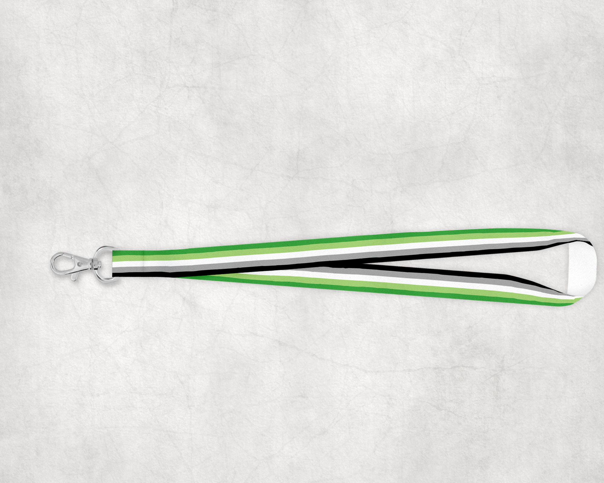 Aromantic Lanyard Mockup