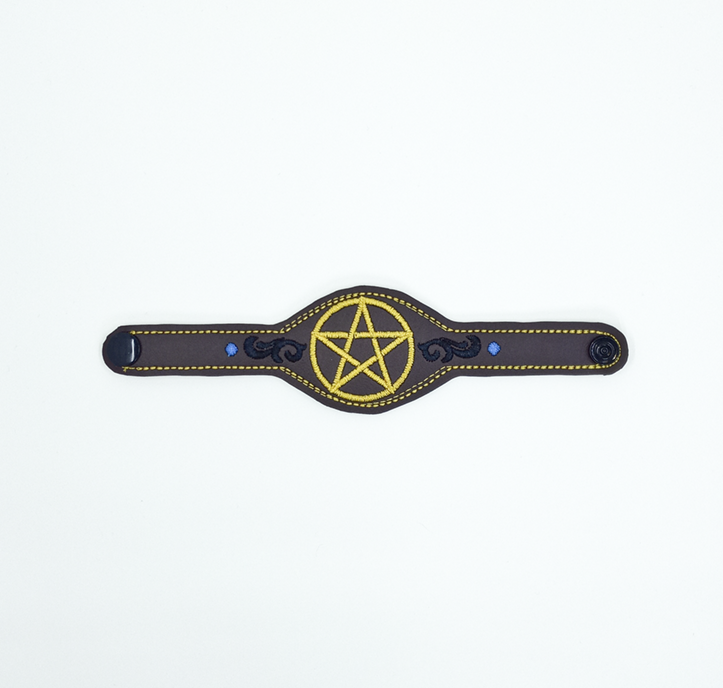 Pentacle Snap Bracelet