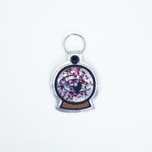 Crystal Ball Key Fob