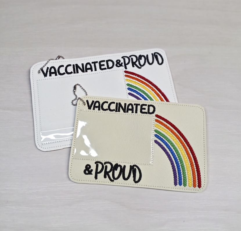 Vaccinated & Proud Vaccination Card Holder