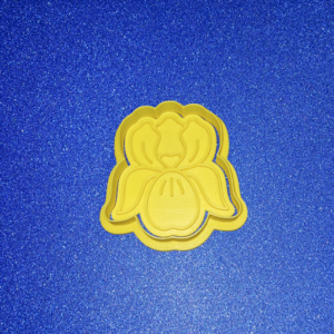 Orchid Cookie Cutter & Stamp