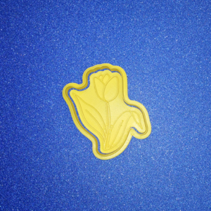 Tulip Cookie Cutter & Stamp