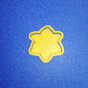 Floral Blossom Cookie Cutter & Stamp