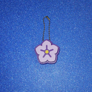 Lilac Clicker Keychain