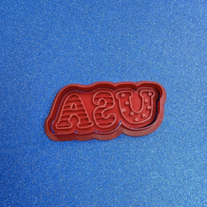 USA Cookie Cutter & Stamp