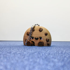 Kawaii Articulated Chocolate Chip Cookie Keychain