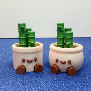 Bamboo Planter Clicker