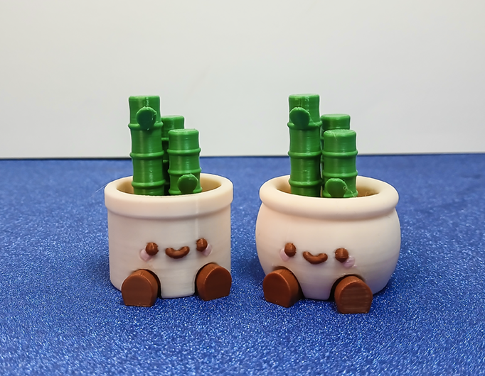 Bamboo Planter Clicker