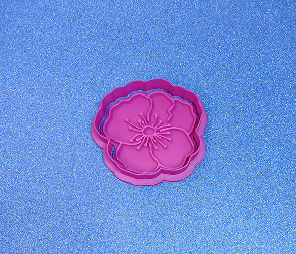 Wildflower Cookie Cutter & Stamp
