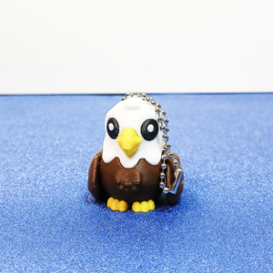 Articulated Bald Eagle Keychain