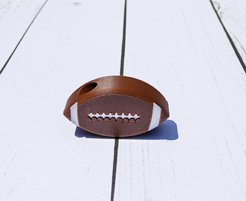 Football Straw Topper