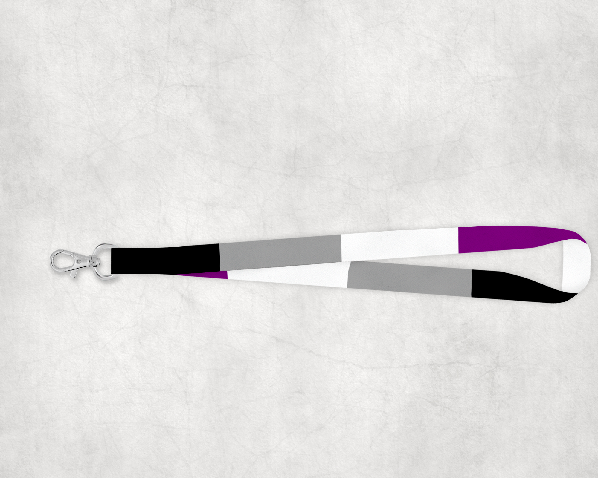 Asexual Lanyard Mockup