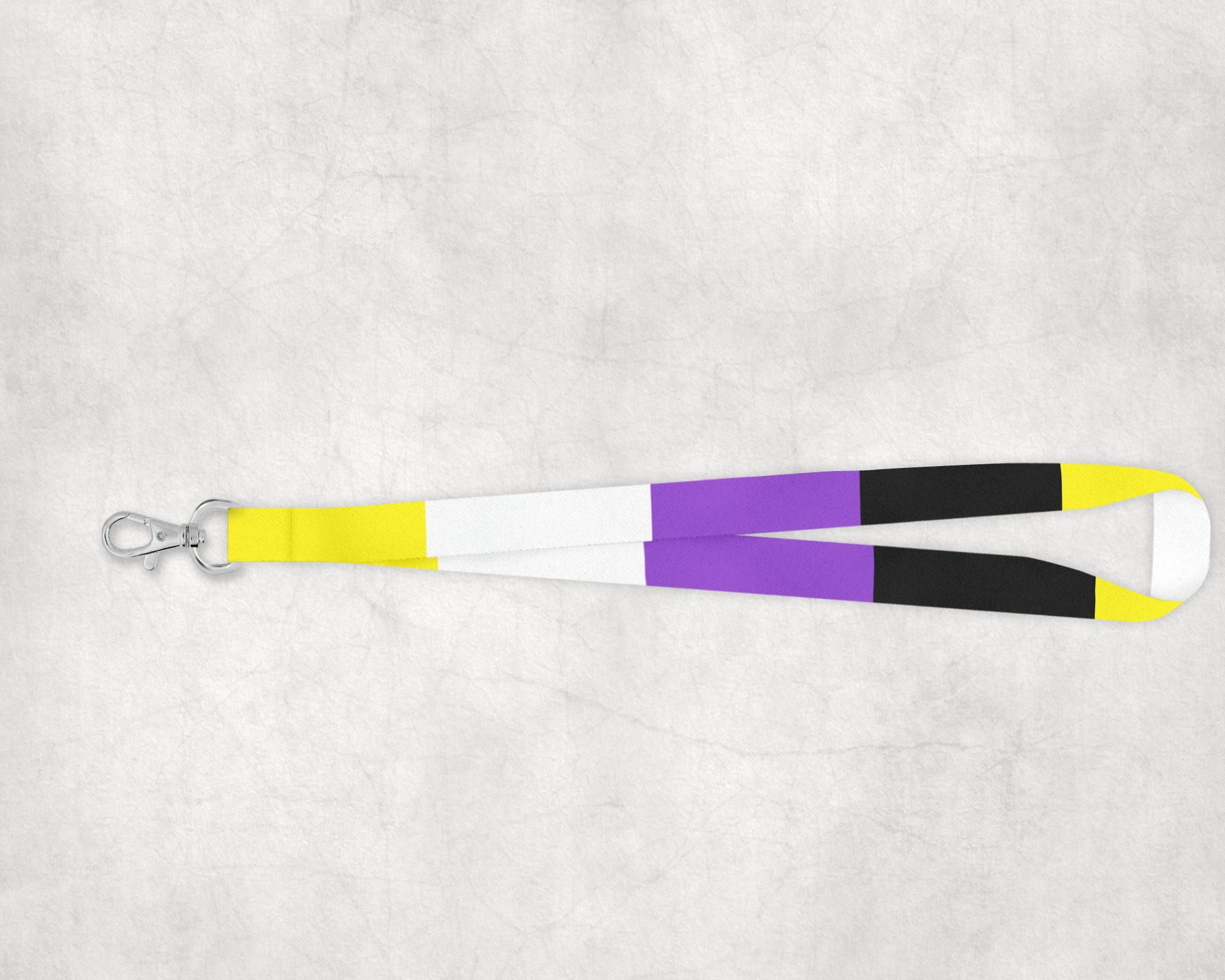Non-binary Lanyard Mockup