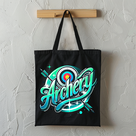 Archery Tote Bag Mockup
